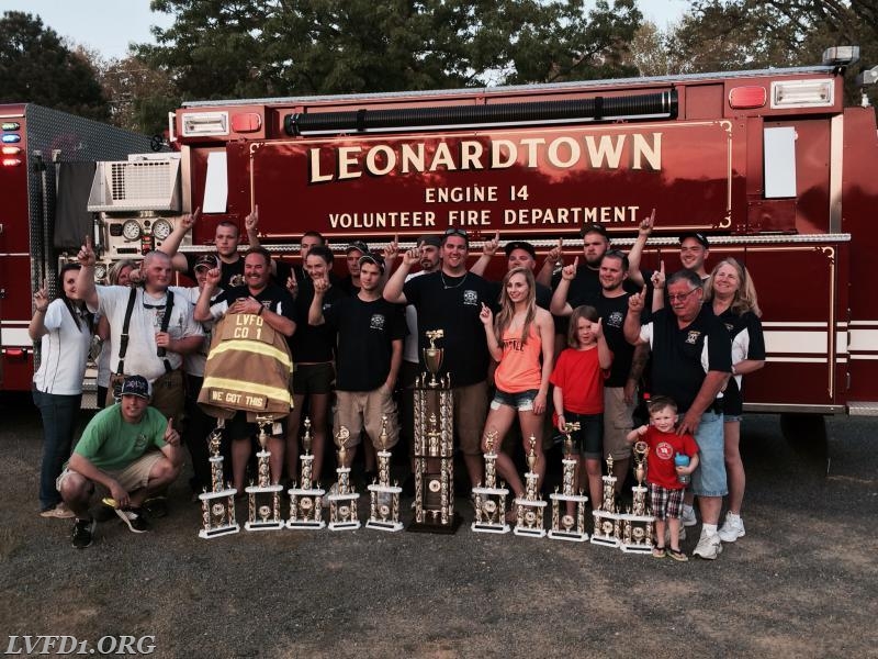 2015 Southern Maryland Firemen's Convention Best Appearing Company overall