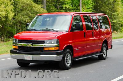 Utility I A -  2006 Chevy, Donated by the Auxiliary
In Service