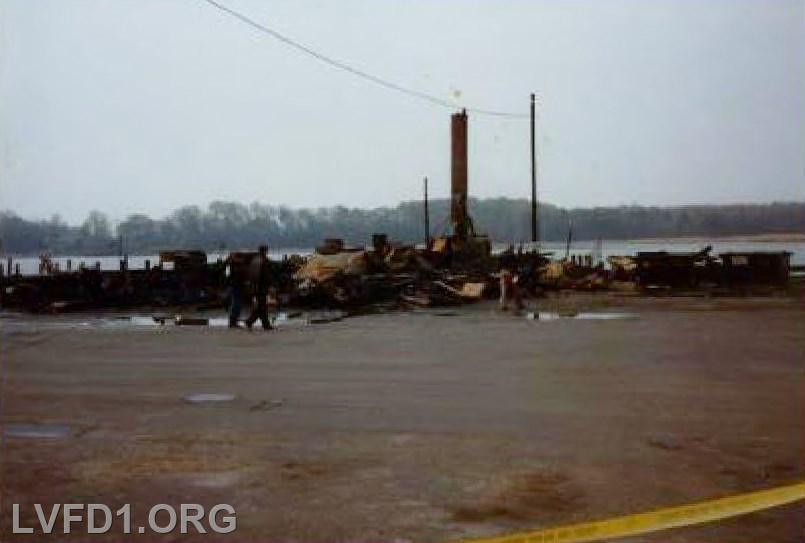 Leonardtown Wharf Arson Fire  1985