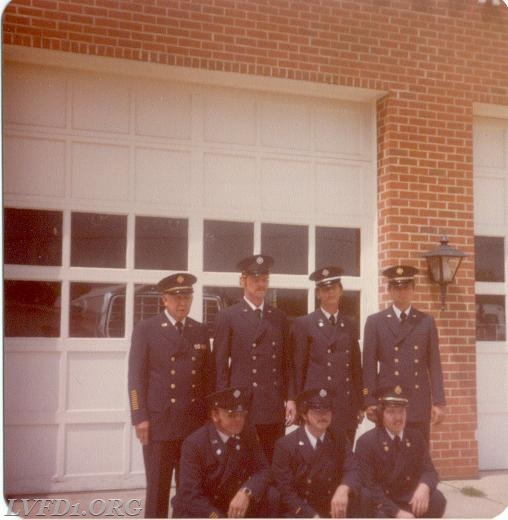 1978: Bill Holley, Mike Mattingly, Charles Miedzinski, Tom Mattingly Sr., Tommy Bell, George Kalnasy, Kenny Scully